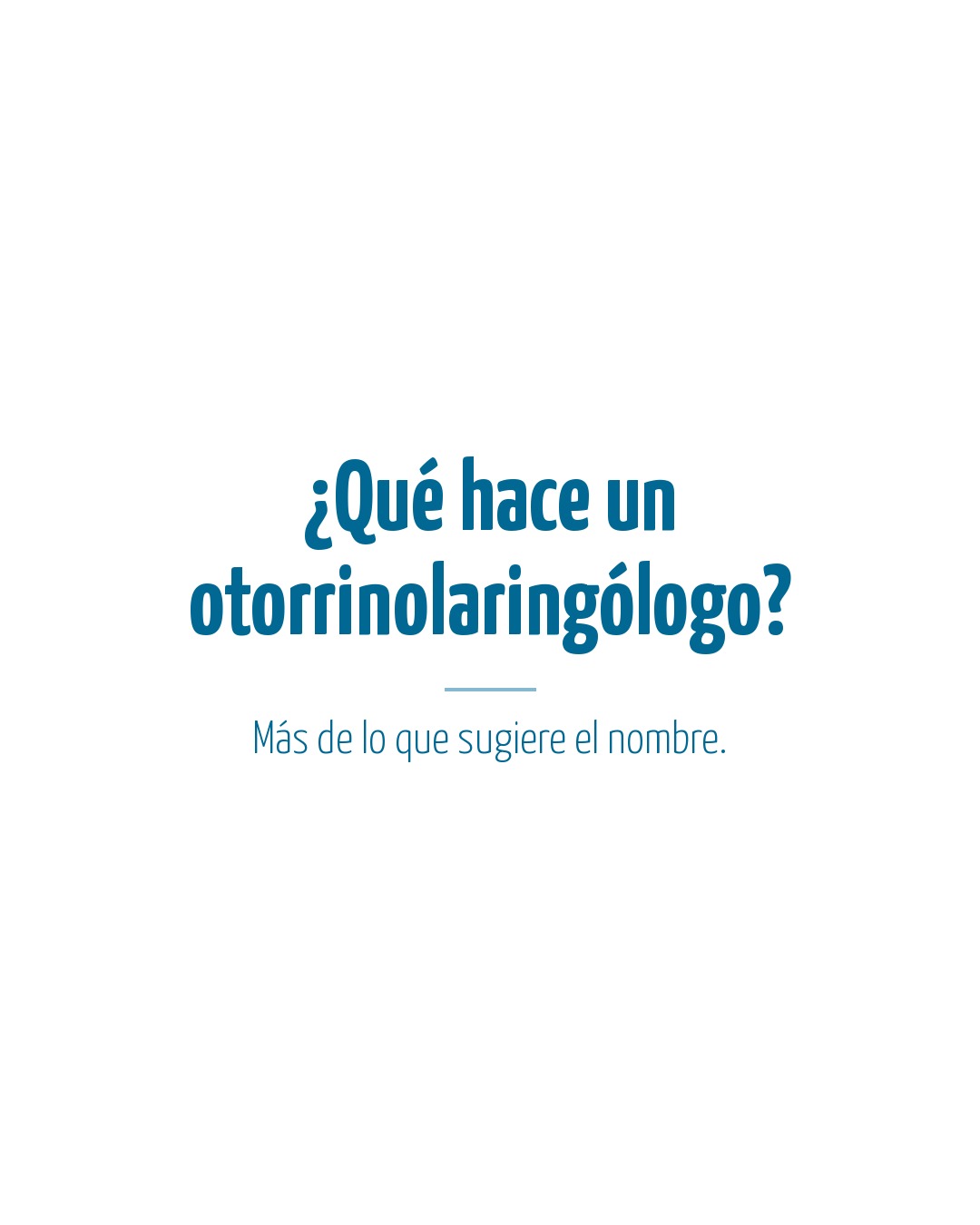¿Qué hace un otorrinolaringólogo? — portada del artículo